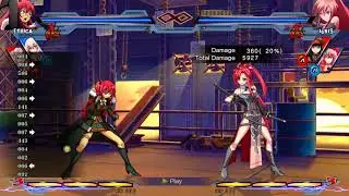 Nitroplus Blasterz guide how to prevent bursting out of combos