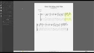 Khúc hát mừng sinh nhật Guitar tab