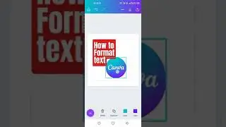 How to edit text in Canva + [increase image quality] Instagram headline