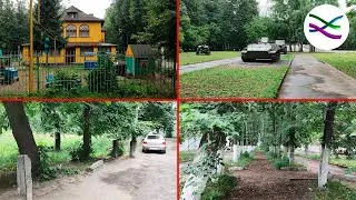 Приокский: красивый район, но с заброшенными скверами + выставка военной техники