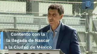 Presidente de Nascar México contento por la llegada de la Nascar Cup Series a la CDMX
