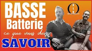 Les bases du BASSE/BATTERIE: Tout savoir !  + 4 grooves à connaitre.