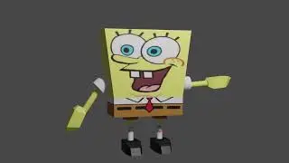 3d spongebob i made :D