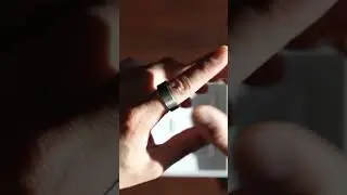 Ultrahuman Ring Air Unboxing - Raw Titanium #fitnesstrackers