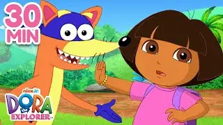 Swiper’s Sneakiest Swipes! 🦊 | 30 Minutes | Dora the Explorer