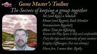 Secrets YOU can use to keep your games group going