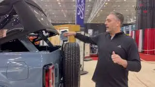 Dan Stansbury at the Cleveland Auto Show | 2022 Ford Bronco