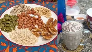 Biotin Drink for faster hair growth and glowing skin | Breakfast Smoothie Recipe | DIY Biotin Shake