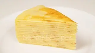 Торт наполеон из блинчиков. Блинный торт с заварным кремом | Сrepe cake