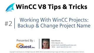 WinCC V8 Tips 2: Archive & Rename WinCC Project the RIGHT way! (Avoid these common mistakes) 🧐