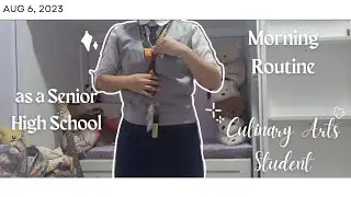 Vlog #12: Vlog With Me | Morning Routine as a Senior High School Culinary Arts Student