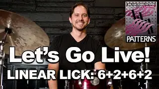 CAN LINEAR LICKS SOUND COOL? DRUM STREAM LIVE!