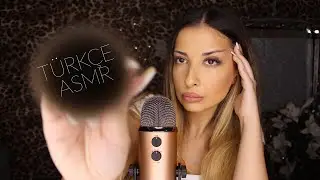 TÜRKÇE ASMR | AĞIZ SESLERİ, YÜZ FIRÇALAMA, ANLAŞILMAYAN FISILTI | MOUTH SOUNDS, LENS BRUSHING |