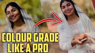 How to Add Professional colour to your Videos  in Mobile | Colour grade like a Pro | Sadiqtalks