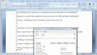 Word Find and Replace Special Characters