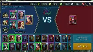 Raid Shadow Legends Phenomenal trolling by force keep boss & Minaya Clanboss schemes