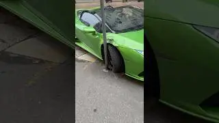 Lamborghini destroyed and Cartier crashed for the second time😩 