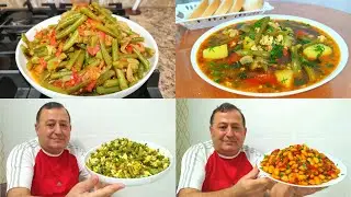 ЧЕТЫРЕ РЕЦЕПТА из ФАСОЛИ Стручковая ФАСОЛЬ