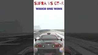 SUPRA VS GT-R DRAG RACE WHICH ONE WINS? #gta5 #shorts #supra #supramk4 |GTA 5 GAMEPLAY