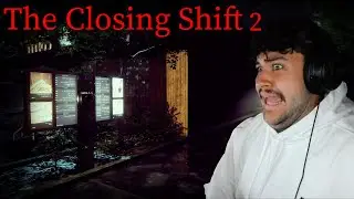 STALKER AT A COFFEE SHOP! | The Closing Shift 閉店事件 2 - (Indie Horror Game)