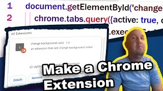 How to Code a Google Chrome Extension Tutorial for Beginners on VS CODE