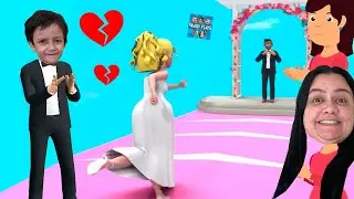 ELA ESTA CORRENDO NA INCRÍVEL CORRIDA DAS NOIVAS BRIDAL RUSH