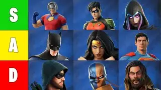 Ranking EVERY DC Fortnite Skin!