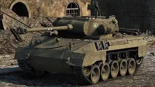 Танк Super Hellcat.  Карта Рыбацкая бухта.  Стандартный бой.  Победа.