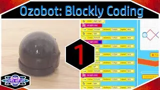 Coding A Small Robot W/ Dr. Skeleton! | Ozobot: Blockly Programming | [1]