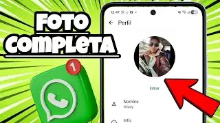 How to set a profile picture on WhatsApp without cropping (2026) / Full photo on WhatsApp