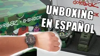 Unboxing Gorillaz X Reloj Casio G Shock Geep GA 2000 Edición limitada [Vídeo en español]