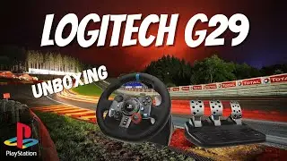 Logitech G29 PlayStation Steering Wheel and Pedal Combo -- Unboxing