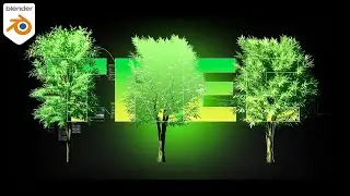 Make Anime Style Tree In Blender | Anime style Tutorials