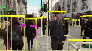 Example of YOLO v5 detection on video file