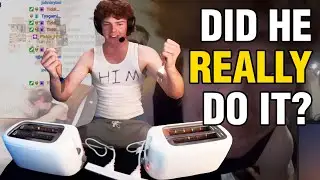Streamer Banned For Putting Fork In Toasters