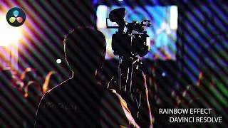 RAINBOW EFFECT............ DAVINCI RESOLVE TUTORIAL