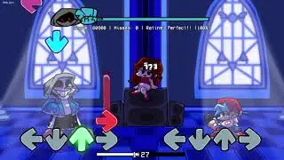 Dusttale Sans Killing-spree FC - FNF Boss Rush