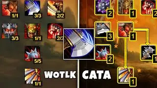 Warrior In WOTLK vs Warrior In Cataclysm