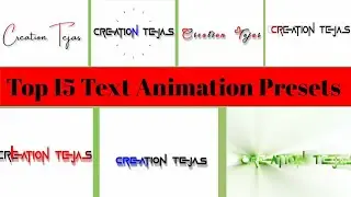 Top 15+🔥Alight Motion Text Animation Presets |AlightMotion Preset Download Free 15+ text presets