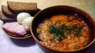 Ukrainian cabbage soup in Zaporizhzhya style. Grandma's recipe