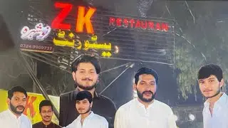 Zk Restaurant in Nowshera special platter (vlog part 18￼￼)