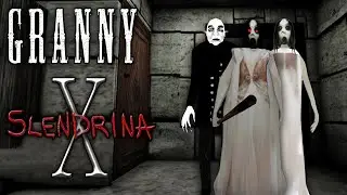 Granny Selendrina X Door Escape In Semi Extreme Mod  | Granny Slenedrina Mod Gameplay