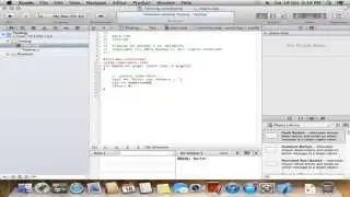 xcode to create console application