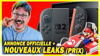 NINTENDO SWITCH 2 : nouveaux leaks (prix et jeux) + indices sur Mario Kart 9