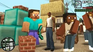 MINECRAFT IN GTA SAN ANDREAS