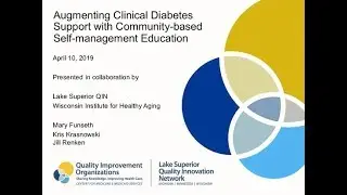 Augmenting Clinical Diabetes Support with Community-based Self-Management Education