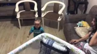 Lucas apavorando.