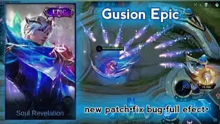 script skin gusion epic soul revelation full effect-with voice(New patch mlbb)