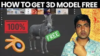 how to get free blender models & materials || free 3d models for blender || blender models