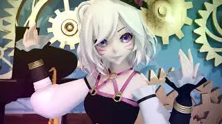 [MMD FNaF] Glamrock Chica & Roxanne  - Villain {+Collab Models Test}